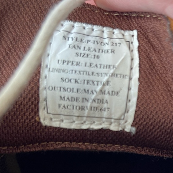 Steve Madden Men’s Hestonn, Tan Leather, Size 10 - Picture 5 of 6